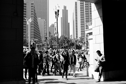 The city